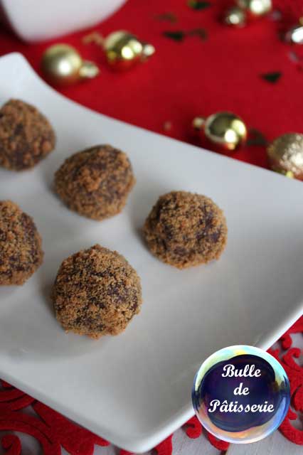 Recette de Noël : truffes chocolat-speculoos