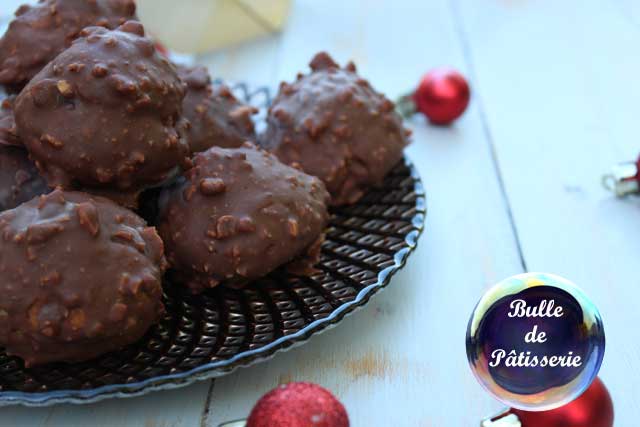 Pâtisserie de Noël : choux glacés Vanille-Chocolat-Noisettes
