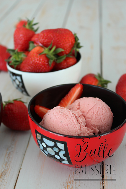 Recette d'été : glace aux fraises maison