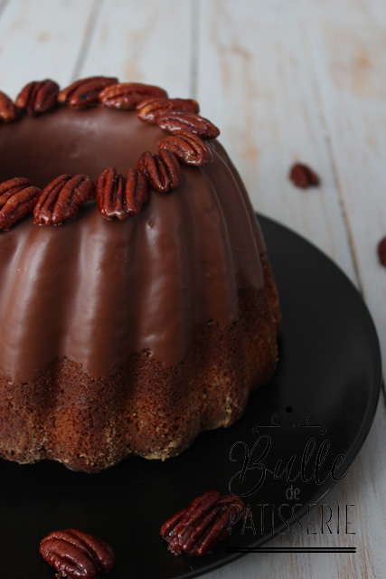 Recette de cake gourmand : Café-Chocolat et noix de pécan caramélisées