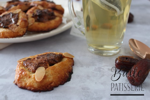 Pâtisserie esprit oriental : biscuits dattes-amandes et fleur d'oranger