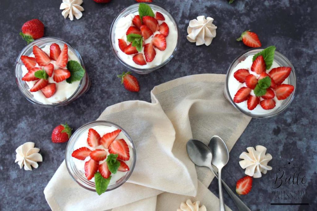 Recette facile et express : eton mess aux fraises