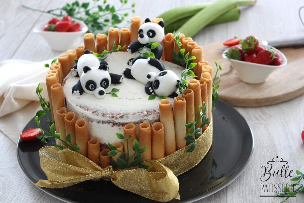 Gâteau d'anniversaire enfant - Déco Panda