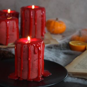 Recette d'Halloween : Candle Cake façon entremets