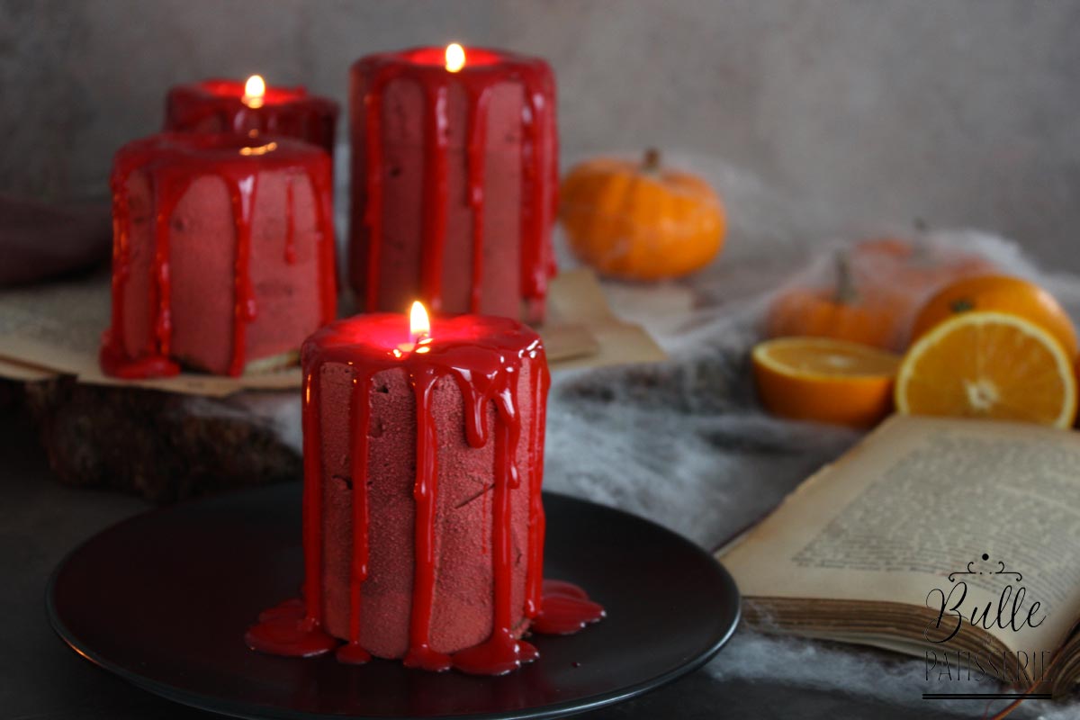 Recette d'Halloween : Candle Cake façon entremets