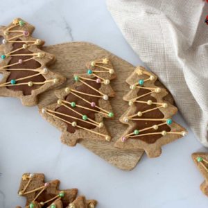 Biscuits de Noël faciles : sablés cœur chocolat-praliné