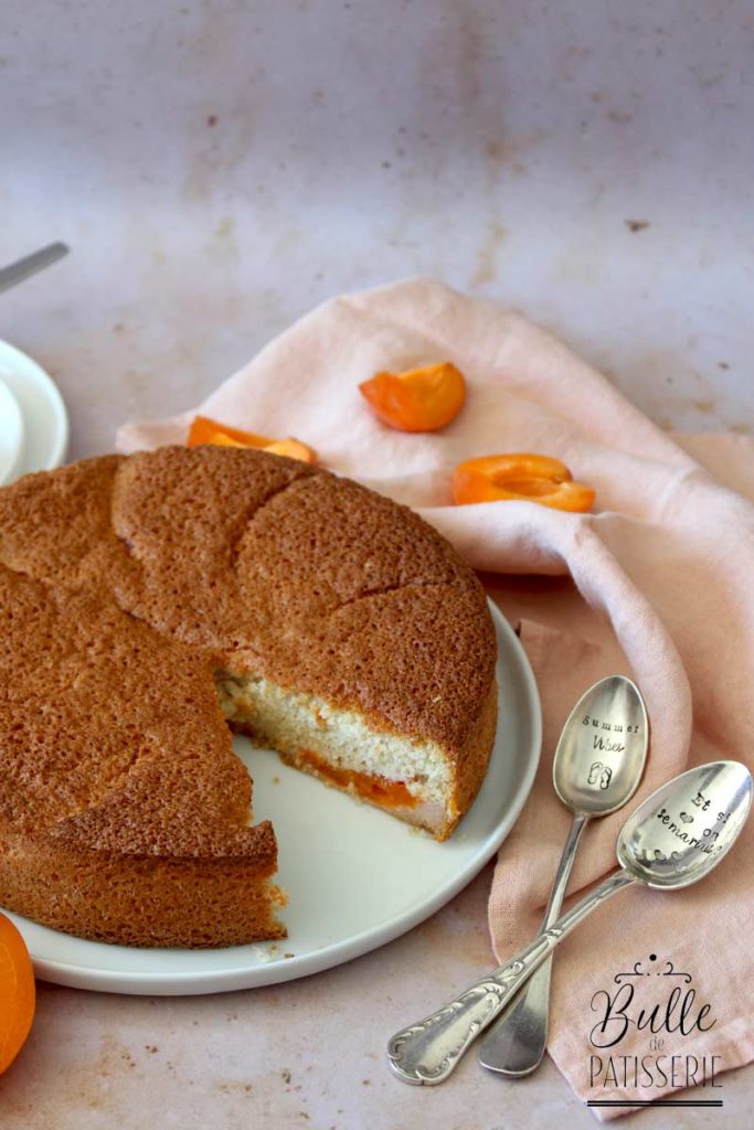 Gâteau facile : financier géant à l'abricot
