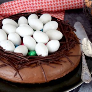 Recette gâteau nid de Pâques
