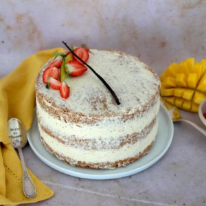 Recette layer cake mangue-fraise