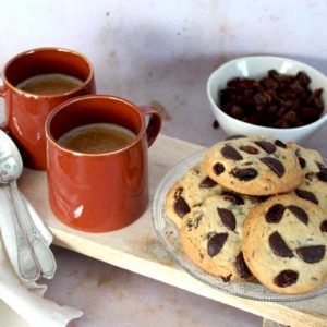 Recette : cookies raisins-chocolat