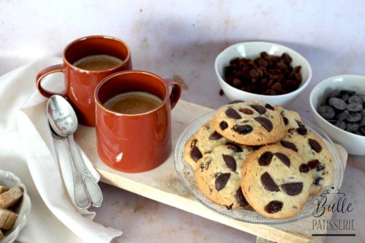Recette : cookies raisins-chocolat