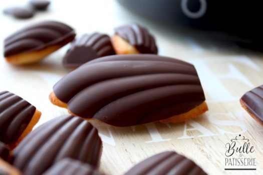 Recette gourmande : madeleines coques de chocolat