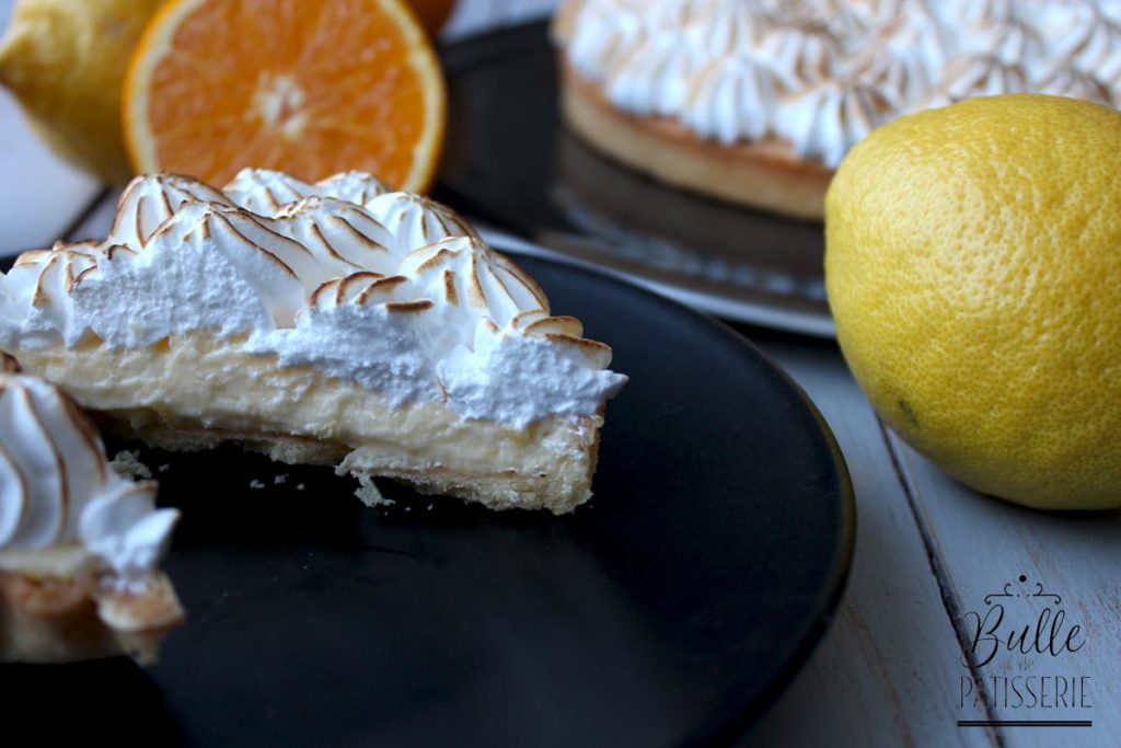 Recette tarte orange-citorn-meringuée
