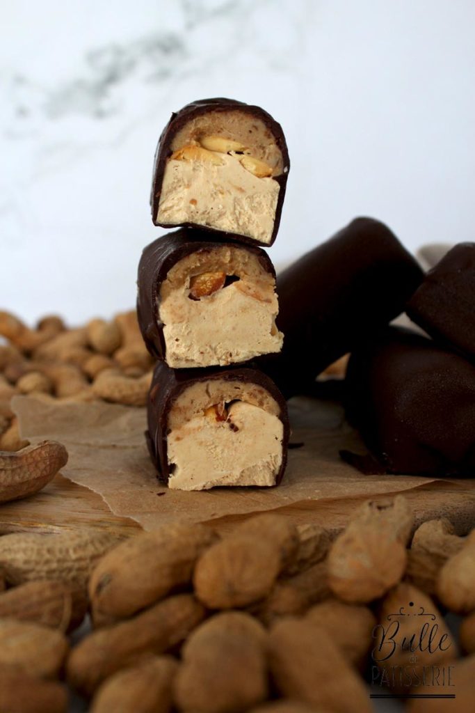 Snickers glacés maison healthy
