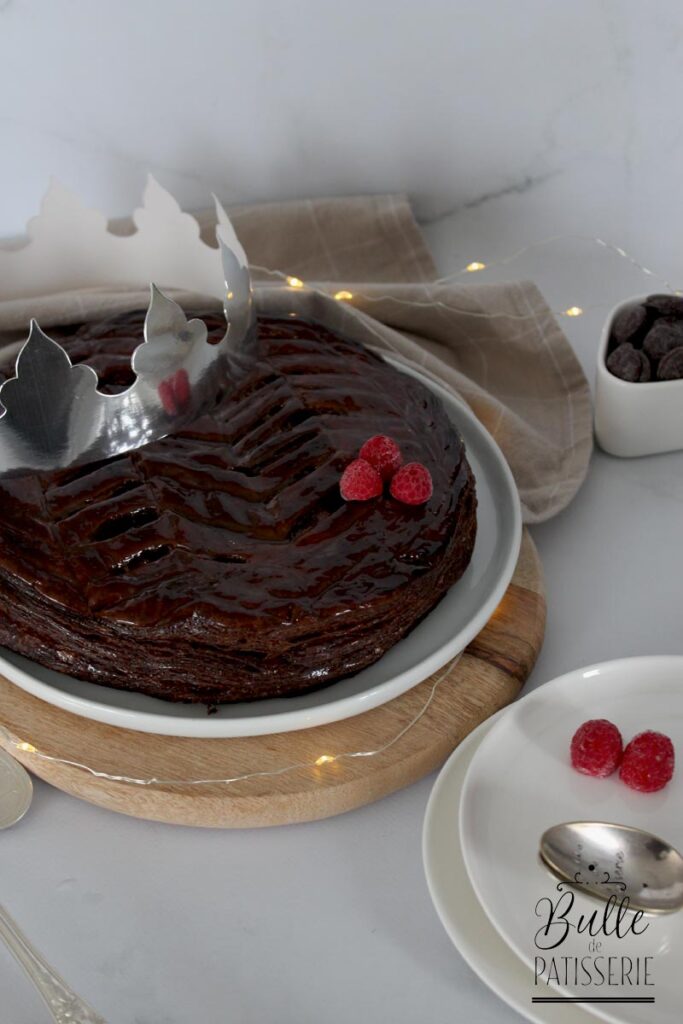 Épiphanie : galette des rois Framboise-Chocolat