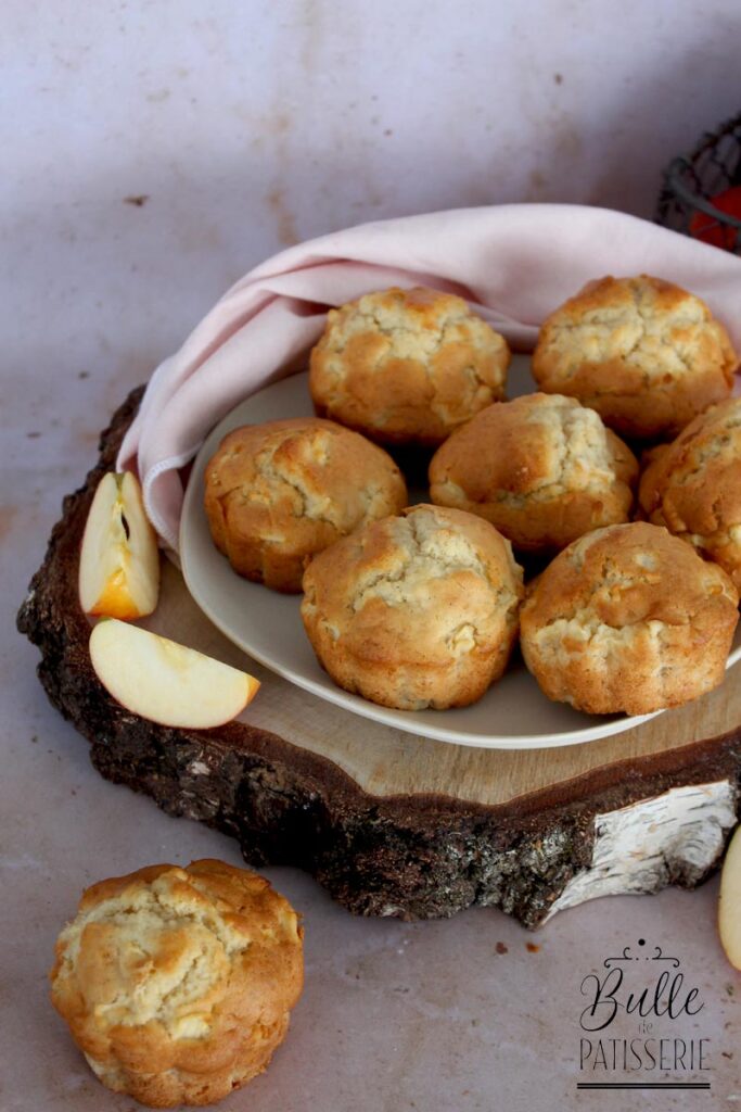 Recette de goûter facile : les muffins aux pommes
