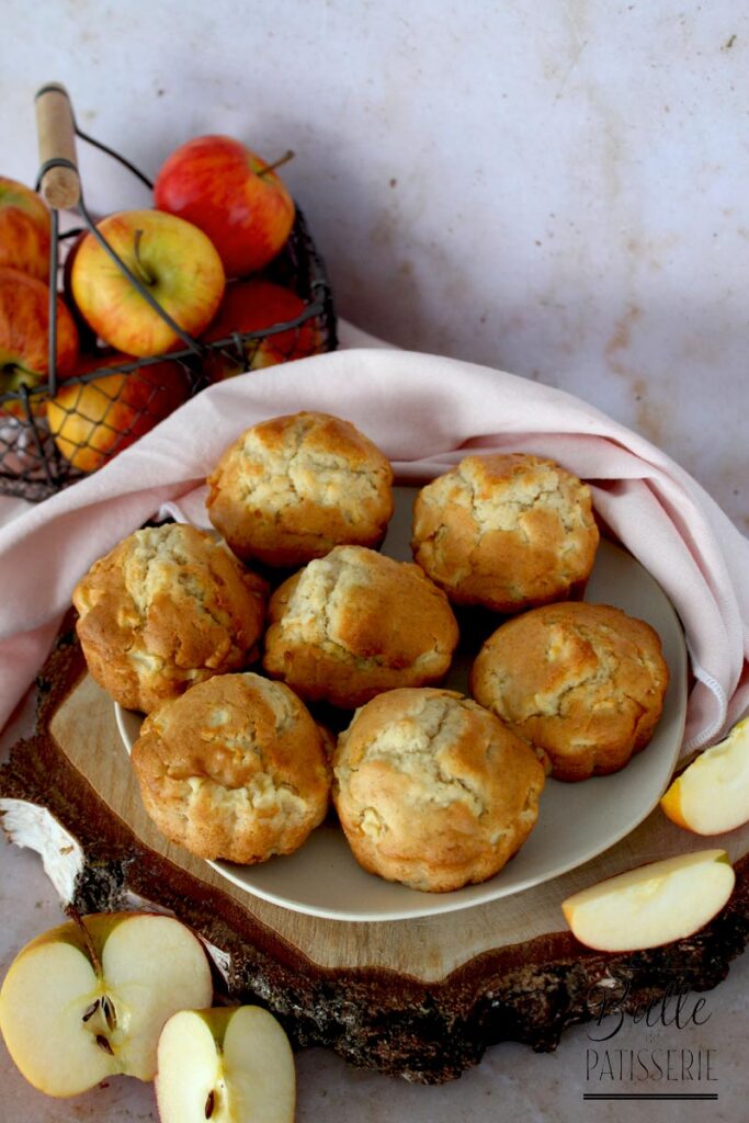Recette de muffins aux pommes