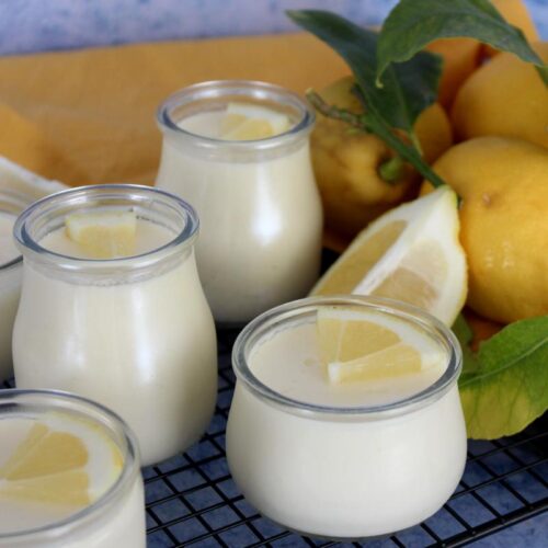 Lemon Posset : crème au citron