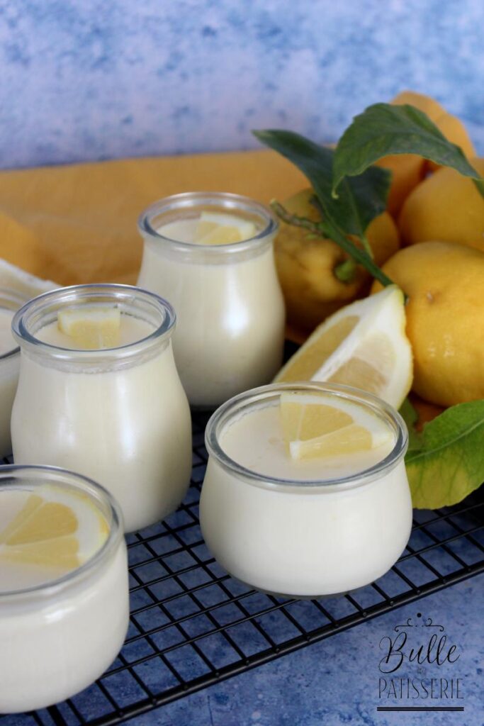 Lemon Posset : crème au citron