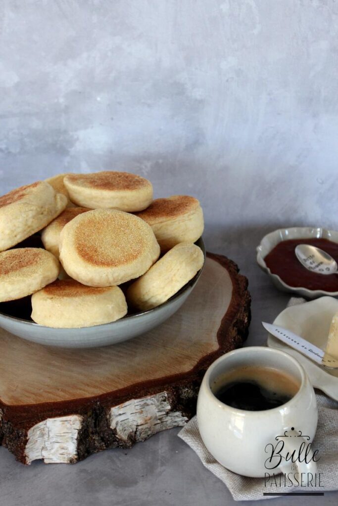 Muffins anglais à la levure de boulanger