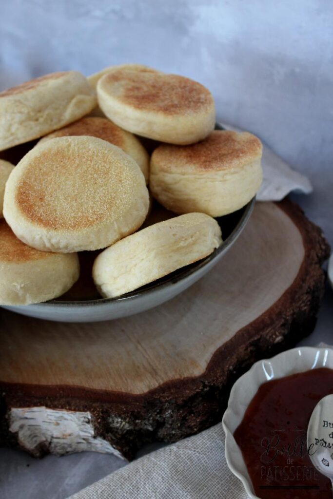 Muffins anglais : petits pains pour le petit-déjeuner